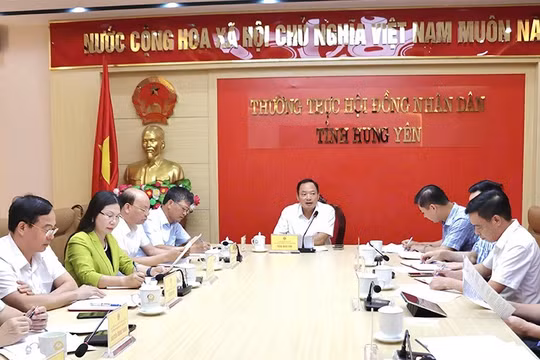 Hưng Yên: Thống nhất nội dung, chương trình kỳ họp thường lệ giữa năm 2026 của HĐND khóa XVIII