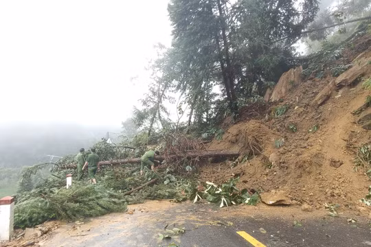 Lào Cai: Chủ động ứng phó mưa lớn, kịp thời cảnh báo và khắc phục các điểm sạt lở, bảo đảm an toàn giao thông