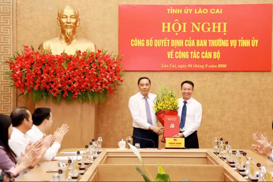 Chỉ định ông Vũ Quỳnh Khánh giữ chức Phó Bí thư Thường trực Đảng ủy các cơ quan Đảng tỉnh Lào Cai