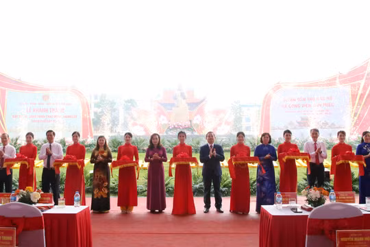Bắc Ninh đồng loạt khánh thành, khởi công loạt công trình chào mừng thành phố