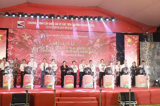 300 gian hàng hội tụ tại Hội chợ Thương mại Quốc tế Việt - Trung năm 2026