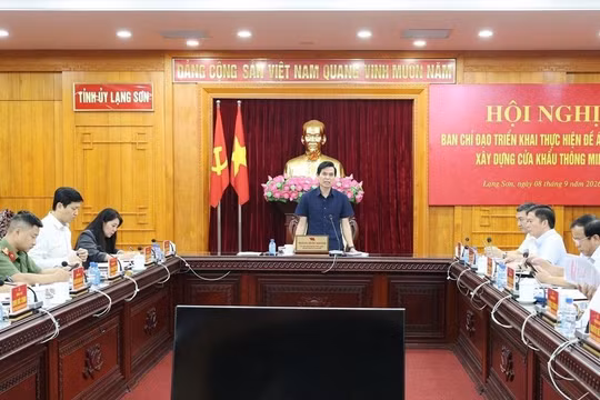 Lạng Sơn: Tập trung cao độ triển khai đề án cửa khẩu thông minh