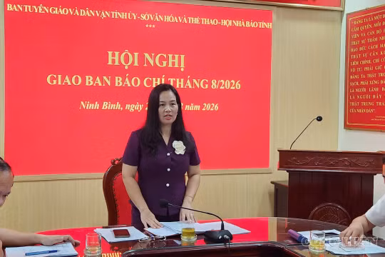 Trên 900 tin, bài của các cơ quan báo chí Trung ương viết về tỉnh Ninh Bình trong tháng 8