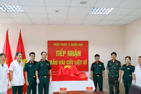 Ninh Bình: Quy tập 21 hài cốt liệt sĩ, thu nhận gần 29.000 mẫu ADN thân nhân liệt sĩ