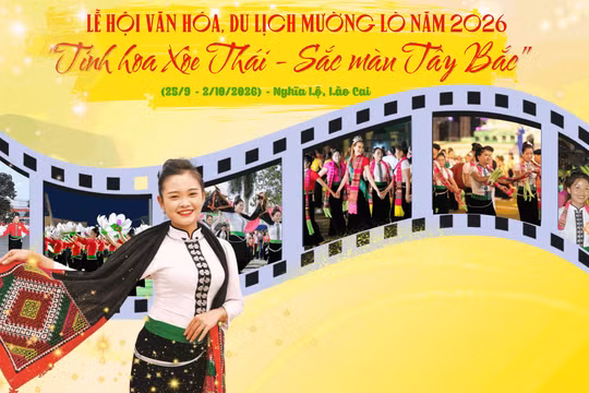 Lễ hội Văn hóa, Du lịch Mường Lò 2026 diễn ra trong 7 ngày với chuỗi sự kiện văn hóa đặc sắc