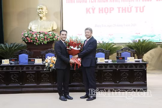 Ông Phạm Bảo Sơn được bầu giữ chức Phó Chủ tịch UBND tỉnh Hưng Yên