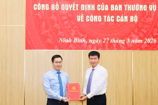 Ông Trần Đăng Quỳnh giữ chức Bí thư Đảng ủy Các cơ quan Đảng tỉnh Ninh Bình nhiệm kỳ 2025 - 2030