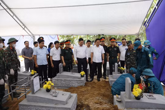 Bắc Ninh đẩy nhanh lấy mẫu hài cốt liệt sĩ, phấn đấu hoàn thành trước 6,5 tháng