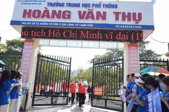 Lạng Sơn: Ngày thi đầu tiên Kỳ thi tuyển sinh lớp 10 THPT có 38 thí sinh vắng thi
