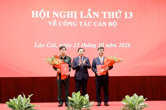 Thượng tá Lương Hoàng Giang tham gia Ban Chấp hành Đảng bộ tỉnh Lào Cai nhiệm kỳ 2025 - 2030