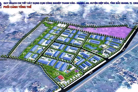 Bắc Ninh thành lập 2 cụm công nghiệp, tổng vốn đầu tư hơn 1.200 tỷ đồng