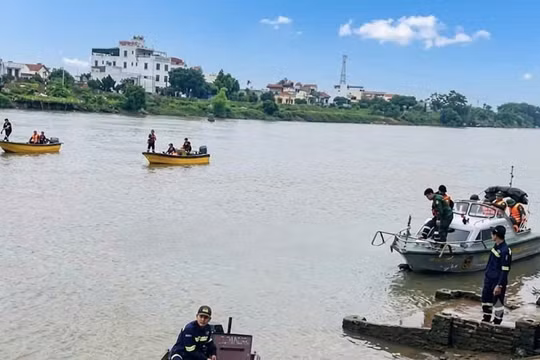 Đã tìm thấy thi thể Thiếu tá lao xuống sông Trà Lý cứu người ở Hưng Yên