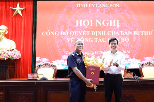Ban Bí thư chỉ định ông Nguyễn Văn Hoàn tham gia Ban Chấp hành Đảng bộ tỉnh Lạng Sơn