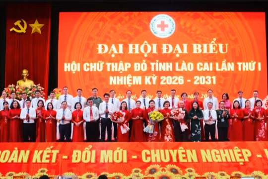 Hội Chữ thập đỏ tỉnh Lào Cai: Đoàn kết, đổi mới, chuyên nghiệp, hiệu quả trong hoạt động nhân đạo
