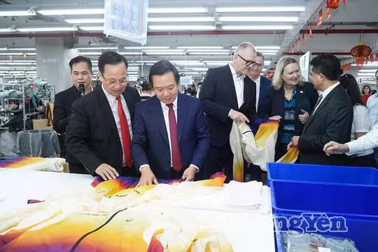 Khánh thành nhà máy may công nghệ cao vốn đầu tư hơn 500 tỷ đồng tại Hưng Yên