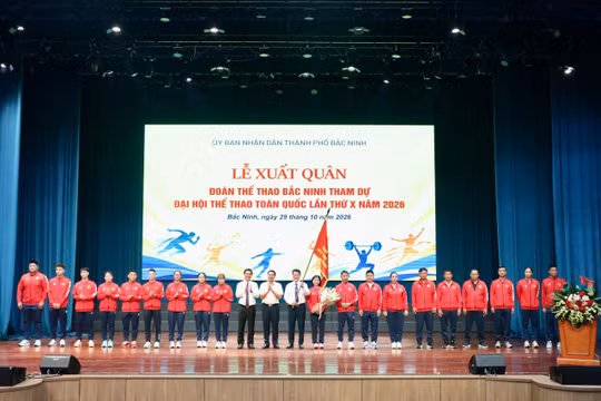 Bắc Ninh đặt mục tiêu giành hơn 90 huy chương tại Đại hội Thể thao toàn quốc lần thứ X
