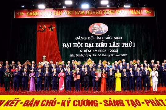 Đổi tên Đảng bộ tỉnh Bắc Ninh thành Đảng bộ thành phố Bắc Ninh