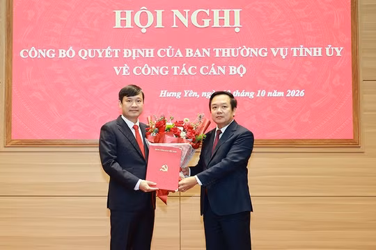 Hưng Yên bổ nhiệm Trưởng ban Tuyên giáo Tỉnh ủy