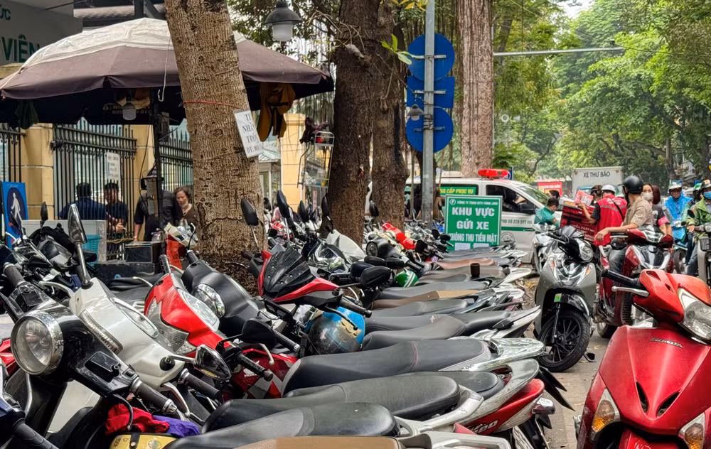 ha noi hon 170000 luot giao dich thuc hien tai 64 diem do xe khong dung tien mat hinh 1