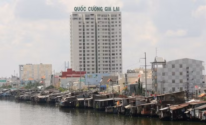 Công ty CP Quốc Cường Gia Lai (QCG) vừa được cổ đông thông qua phương án chuyển nhượng vốn góp và hợp tác đầu tư bất động sản để thực hiện nghĩa vụ tài chính theo bản án liên quan đến khu đất Bắc Phước Kiển. Ảnh: TL.