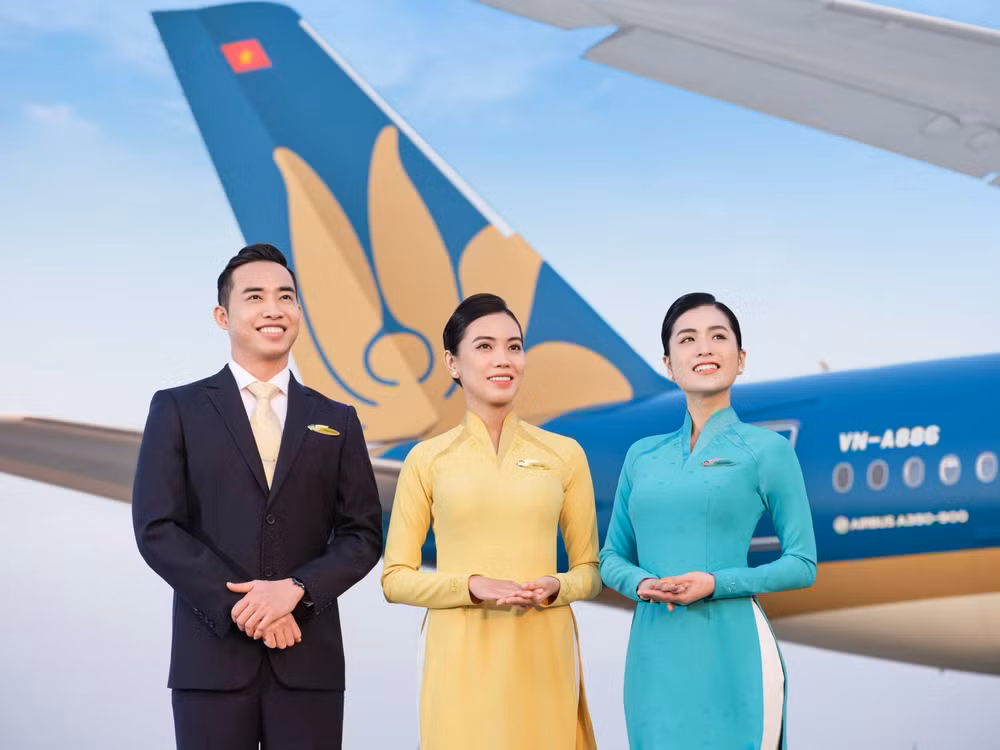 vietnam airlines ky niem 30 nam duong bay thang va chao don hanh khach thu 15 trieu giua viet nam han quoc hinh 6
