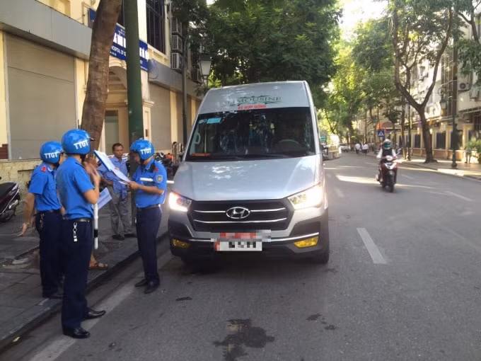ha noi xu ly hon 3000 truong hop vi pham trat tu an toan giao thong hinh 1