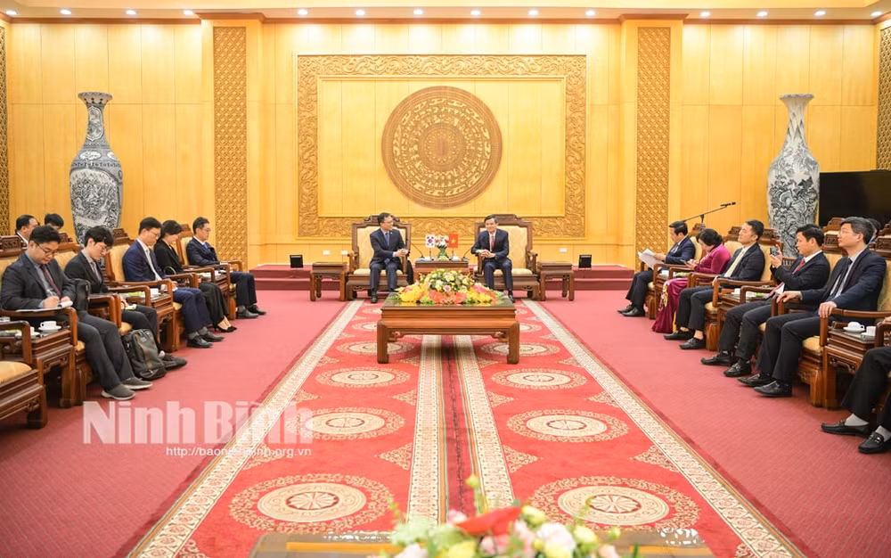 ninh binh mong muon thuc day hop tac phat trien da linh vuc voi han quoc hinh 1