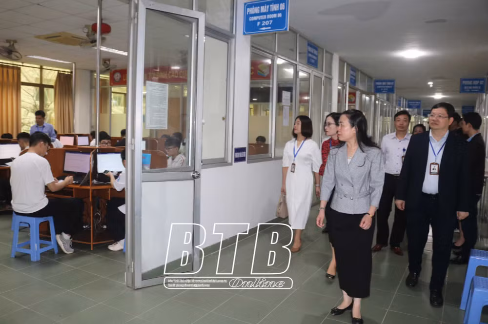 thai binh hon 1100 thi sinh tham gia ky thi danh gia nang luc cua dai hoc quoc gia ha noi hinh 1