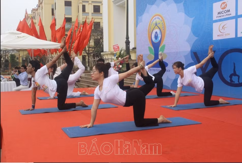 hon 500 nguoi dong dien tai festival yoga tinh ha nam nam 2024 hinh 2