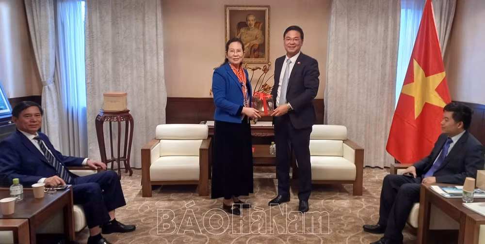 ha nam mong muon dai su quan viet nam tai nhat ban xuc tien thu hut nhieu nha dau tu lon vao tinh hinh 2