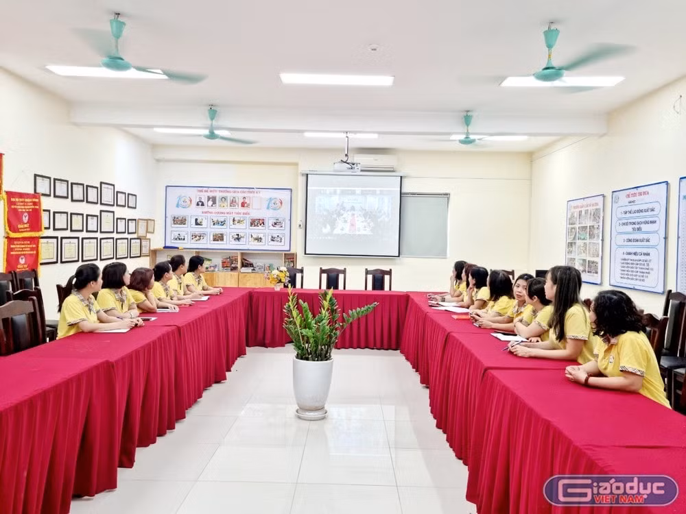 tap chi dien tu giao duc viet nam to chuc hoi thao dinh duong trong hoc duong hinh 11