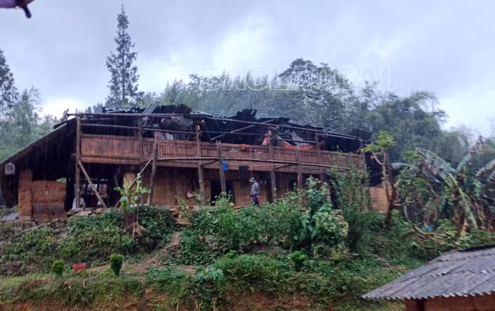 lao cai vung cao xuat hien mua da giong loc va ret sau hinh 2