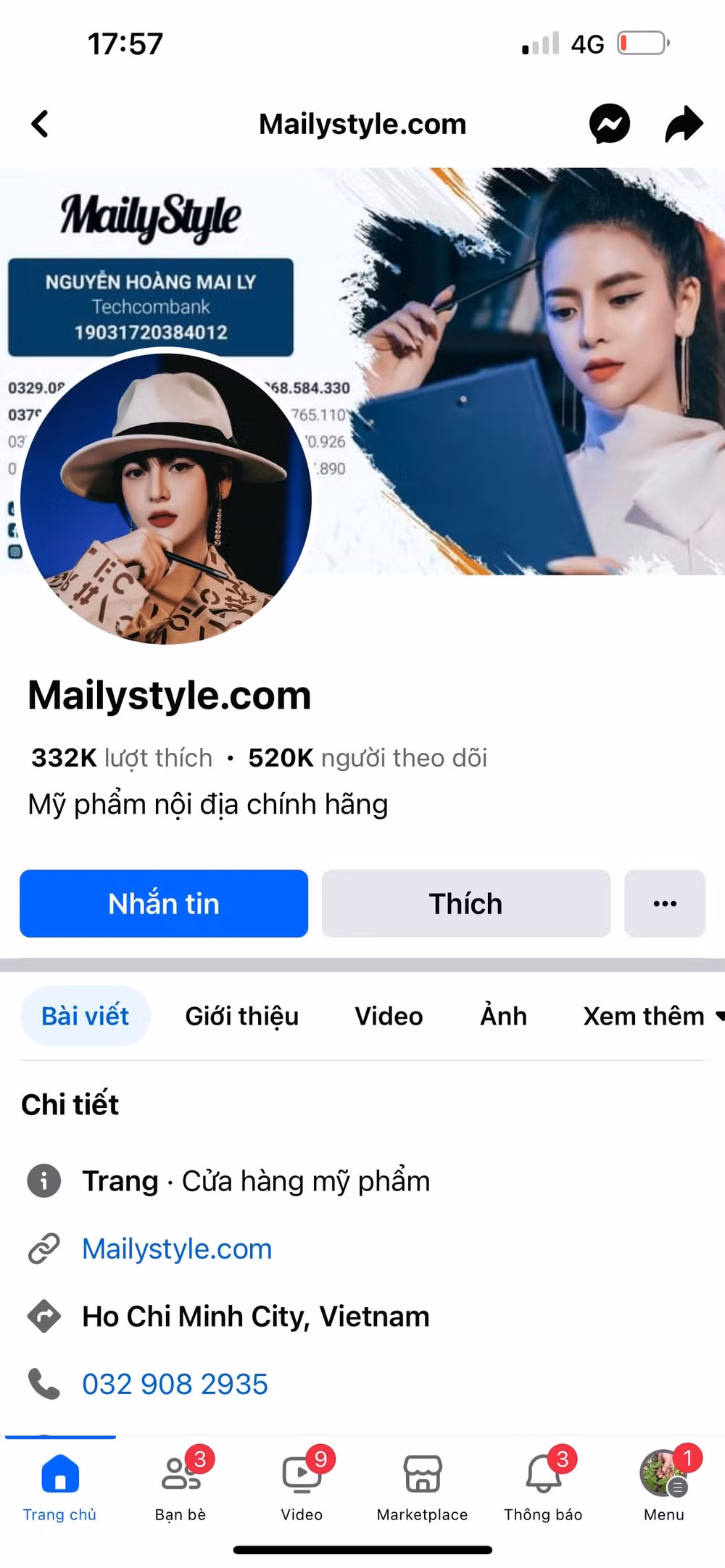 kho hang cua hotgirl nguyen hoang mai ly khung co nao hinh 2