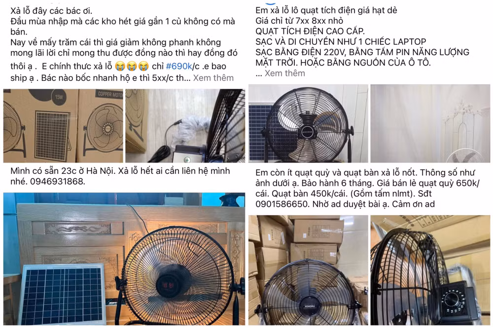 quat tich dien het sot gia dai ly nhao nhao xa hang gia re mong thu hoi von hinh 2