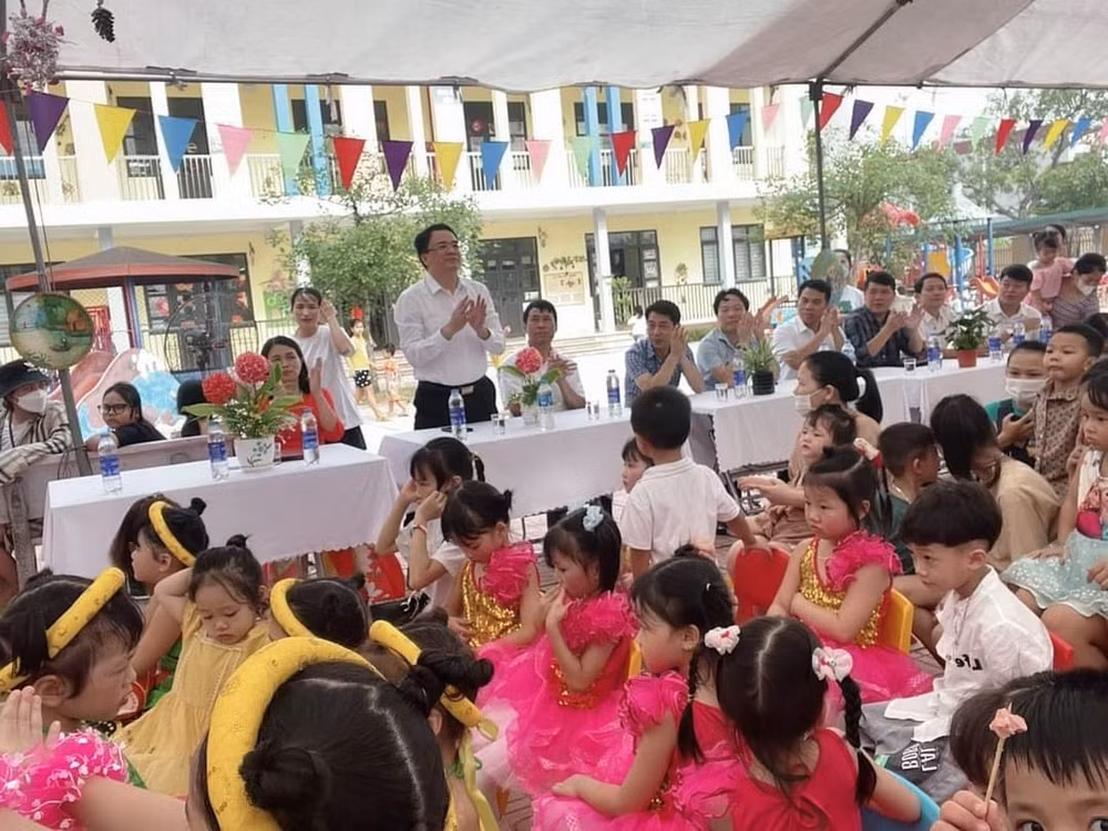 du an truong mam non phuong mao chua duoc nghiem thu da dua vao su dung hinh 3