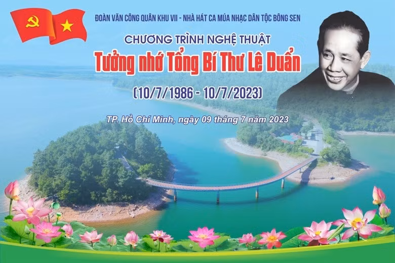 chuong trinh nghe thuat tuong nho tong bi thu le duan hinh 2