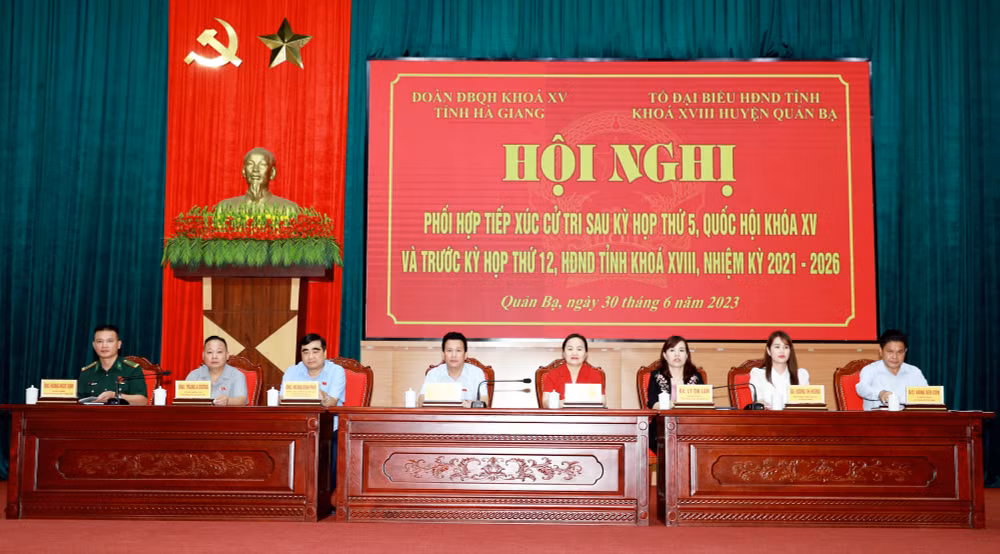 cu tri ha giang kien nghi trien khai dong bo nhanh chong cac chuong trinh muc tieu quoc gia hinh 1