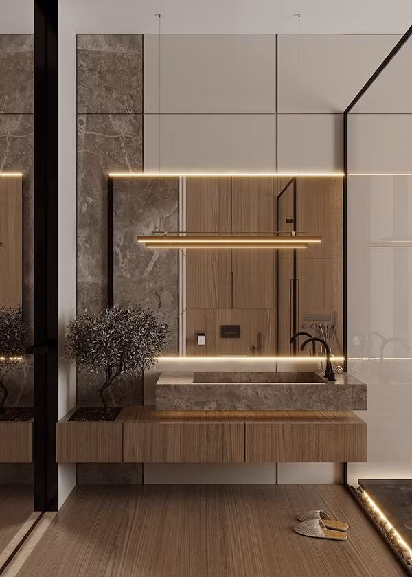 Tủ Lavabo sử dụng Nội thất Galaxy Concept