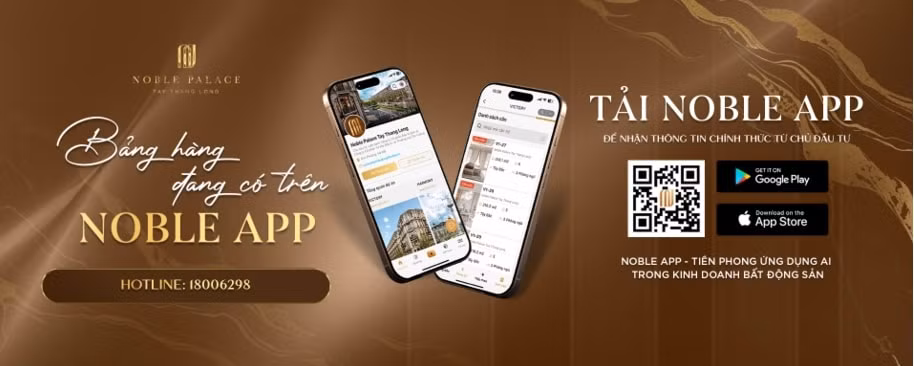 Tải và cài đặt Noble App tại đây ( Link: https://noble.vn/qr)