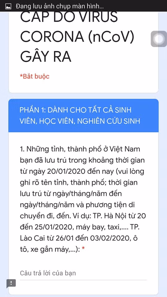 Trường Đại học Luật TPHCM bắt buộc người học phải tham gia khảo sát online mới được quay trở lại trường để học tập, nghiên cứu...