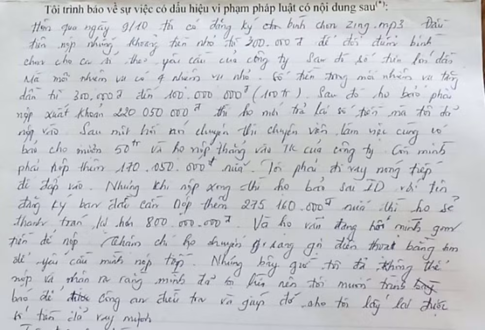 kon tum hai giao vien bi lua dao qua mang xa hoi hon 14 ty dong hinh 1