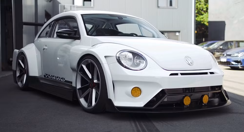 kham pha volkswagen beetle phien ban do than rong duoc lay cam hung tu game dua xe hinh 1