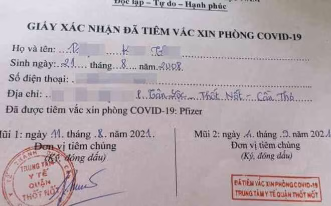 khan truong xac minh 57 truong hop duoi 18 tuoi duoc tiem vac xin phong covid 19 o can tho hinh 1