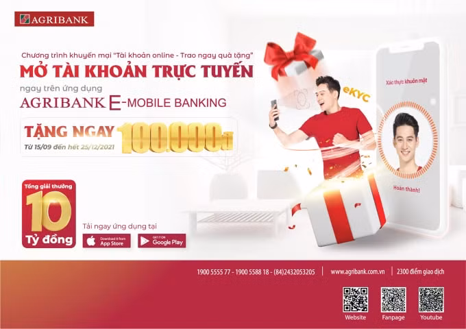 mo tai khoan truc tuyen agribank ghi diem voi nguoi dung hinh 2