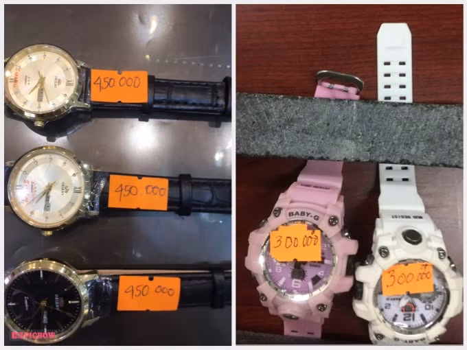 ban dong ho casio gia gia 300000 dong chu hang tai bac ninh bi phat 275 trieu dong hinh 1