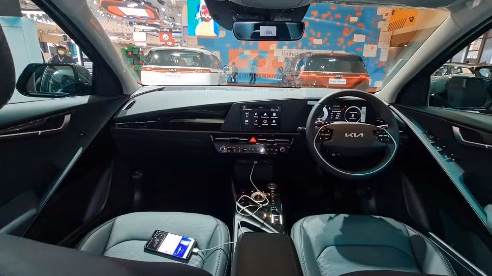 kia niro 2022 trinh lang tai trien lam o indonesia hinh 5