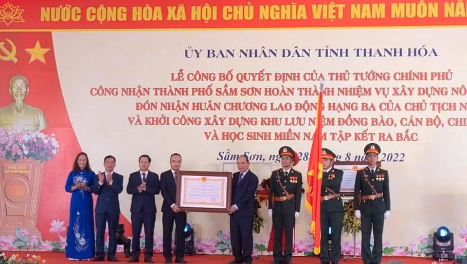 thanh hoa thanh pho sam son hoan thanh nhiem vu xay dung nong thon moi hinh 2