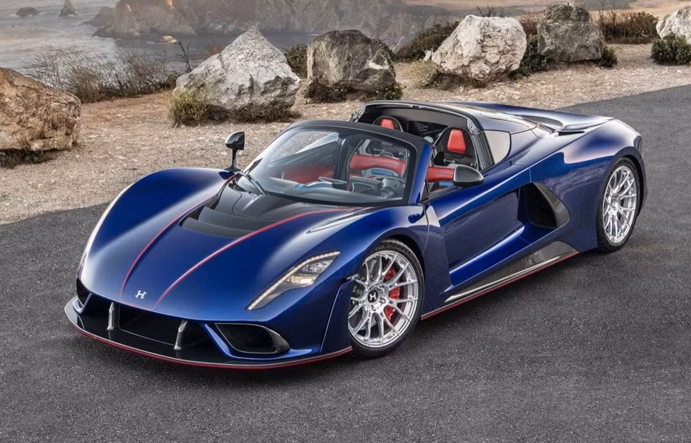 hennessey venom f5 roadster mui tran nhanh va manh nhat the gioi gia 3 trieu usd hinh 3
