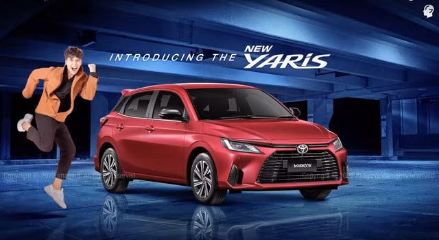 thiet ke toyota yaris 2023 tuong dong vios hinh 1