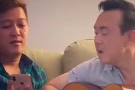 Xúc động clip Trường Giang song ca cùng cố nghệ sĩ Chí Tài